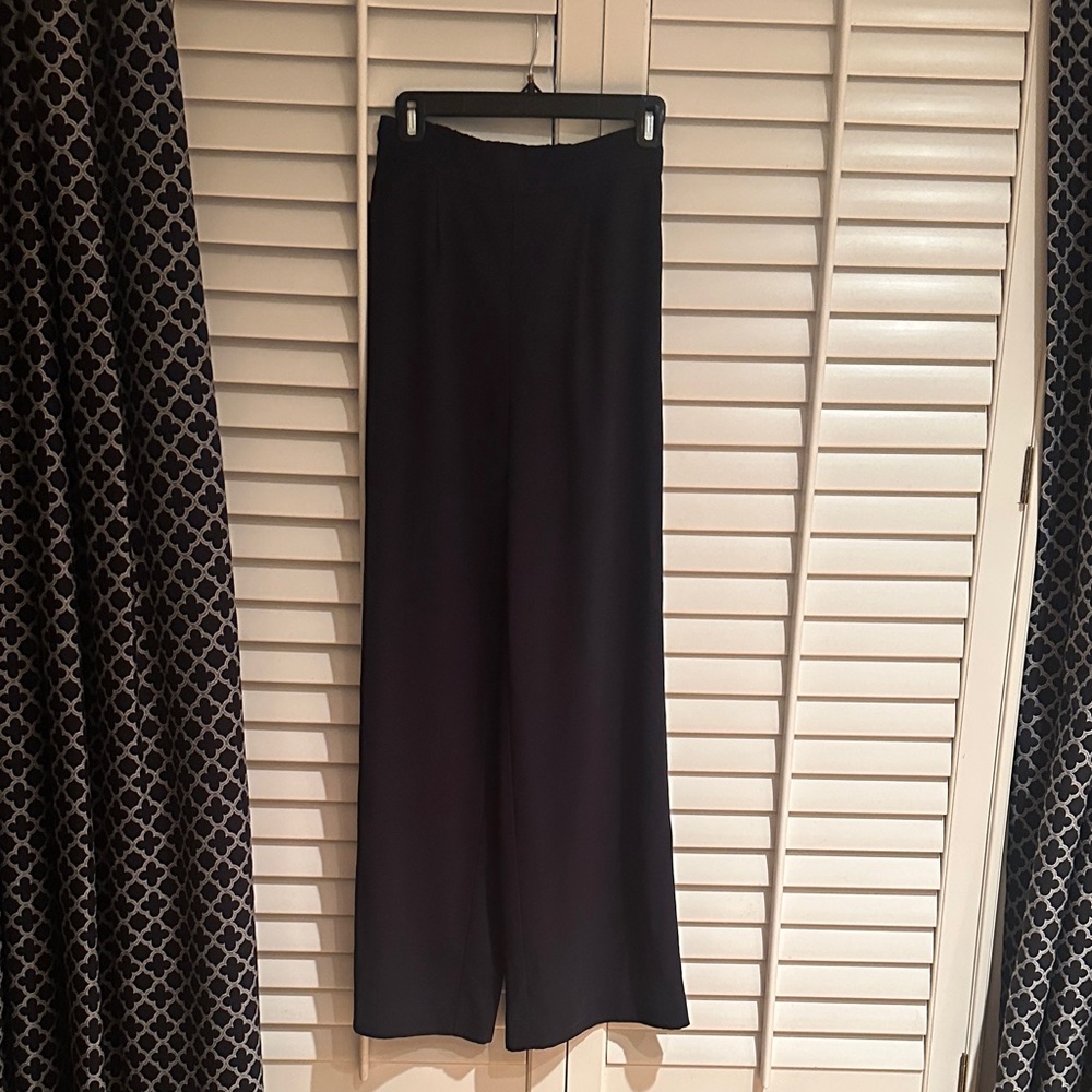 Madewell Black Wide-Leg Women's Pants